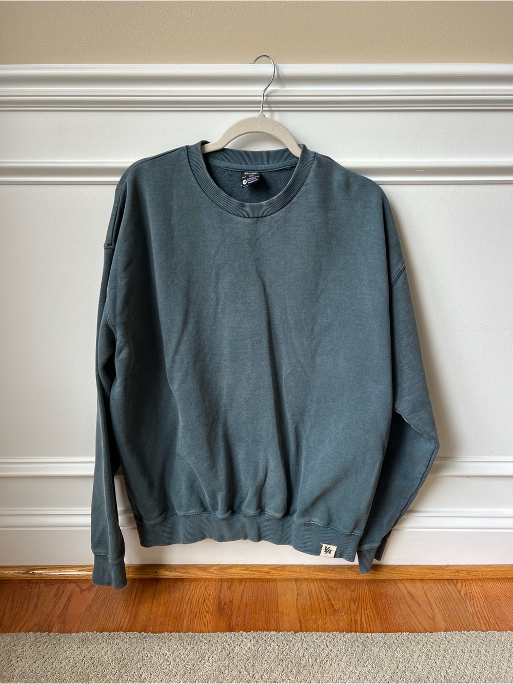 YoungLA Men's Washed Slate Crewneck Sweatshirt